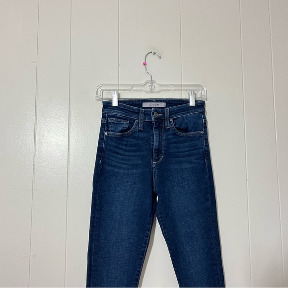 JOE'S JEANS Haxby High Rise Raw Hem Blue Denim Skinny Jeans Size 25 - Picture 3 of 9
